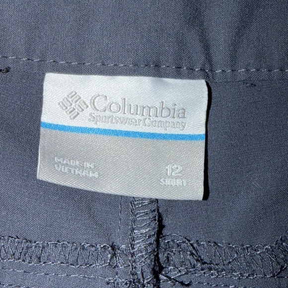 Women's Columbia Saturday Trail Pants, Hiking Casual Pants Gray Size 12 Short - Picture 3 of 5